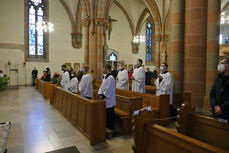 Beauftragung zu Lektorat und Akolythat in St. Marien, Volkmarsen (Foto: Karl-Franz Thiede)